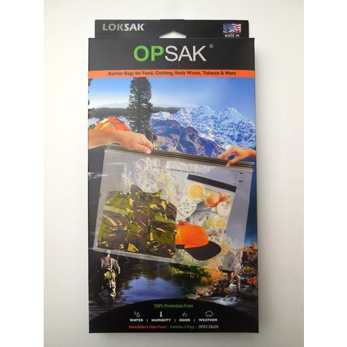 ALOKSAK Aloksak-Opsak-Odourproof/Wateproof Bag Multi Packs Size 28x20 (2pack) ALOKSAK Aloksak-Opsak-Odourproof/Wateproof Bag Multi Packs Size 28x20 (2pack)