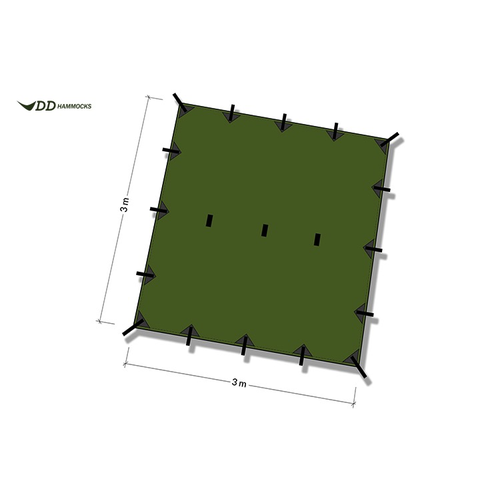 DD HAMMOCKS DD Hammocks DD Tarp 3M x 3M DD HAMMOCKS DD Hammocks DD Tarp 3M x 3M