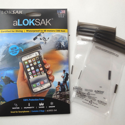ALOKSAK Aloksak Wateproof Bag Multi Packs Size 9x6 (2pack) ALOKSAK Aloksak Wateproof Bag Multi Packs Size 9x6 (2pack)