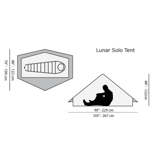 Six Moon Designs Six Moon Designs Lunar Solo Ultralight Tent