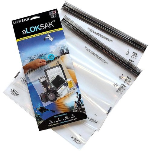 ALOKSAK Aloksak Wateproof Bag Multi Packs Size 12x12 (2pack) ALOKSAK Aloksak Wateproof Bag Multi Packs Size 12x12 (2pack)