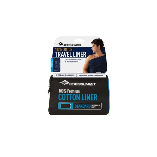 SEA TO SUMMIT Sea To Summit - Cotton Travel Liner Standard SEA TO SUMMIT Sea To Summit - Cotton Travel Liner Standard