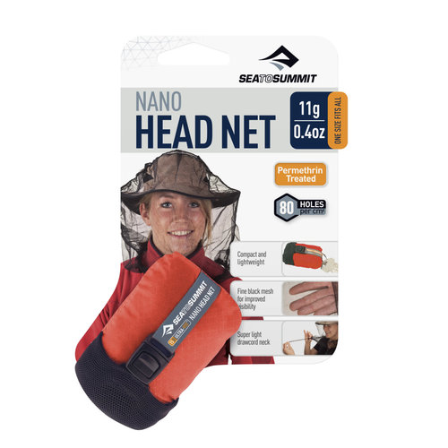 SEA TO SUMMIT Sea to Summit Nano Head Net Treated SEA TO SUMMIT Sea to Summit Nano Head Net Treated