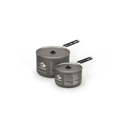 SEA TO SUMMIT Alpha Pot Set 1.2L And 2.7L (1.2L Plus 2.7L Pots) SEA TO SUMMIT Alpha Pot Set 1.2L And 2.7L (1.2L Plus 2.7L Pots)