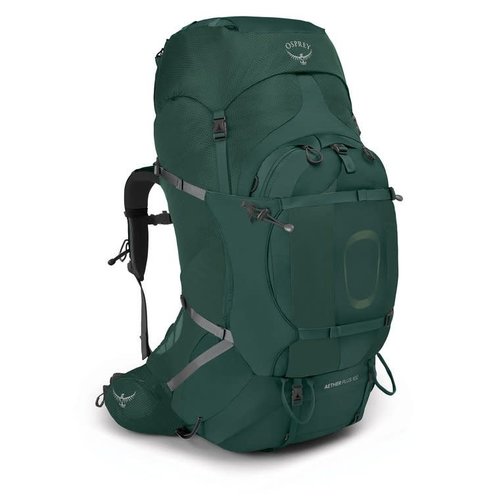 OSPREY OSPREY AETHER PLUS 100L MEN’S HIKING BACKPACK WITH RAIN COVER OSPREY OSPREY AETHER PLUS 100L MEN’S HIKING BACKPACK WITH RAIN COVER
