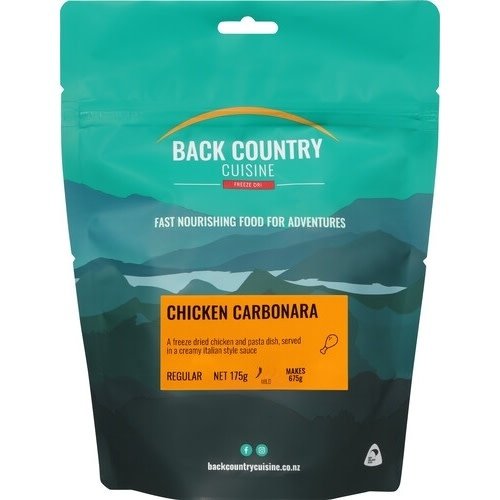BACKCOUNTRY BACKCOUNTRY CHICKEN CARBONARA (REGULAR) BACKCOUNTRY BACKCOUNTRY CHICKEN CARBONARA (REGULAR)
