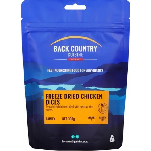 BACKCOUNTRY BACKCOUNTRY CHICKEN DICES 100G BACKCOUNTRY BACKCOUNTRY CHICKEN DICES 100G