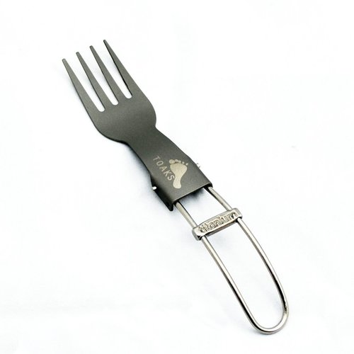 TOAKS TOAKS TITANIUM FOLDING FORK TOAKS TOAKS TITANIUM FOLDING FORK