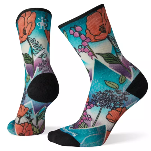 Smartwool Smartwool PhD Endurance Print Crew Sock Women's Smartwool Smartwool PhD Endurance Print Crew Sock Women's