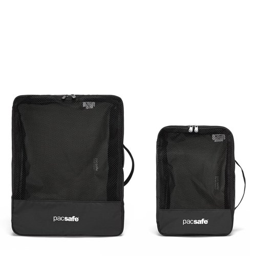 PACSAFE Pac Safe Travel Packing Cubes - Black PACSAFE Pac Safe Travel Packing Cubes - Black