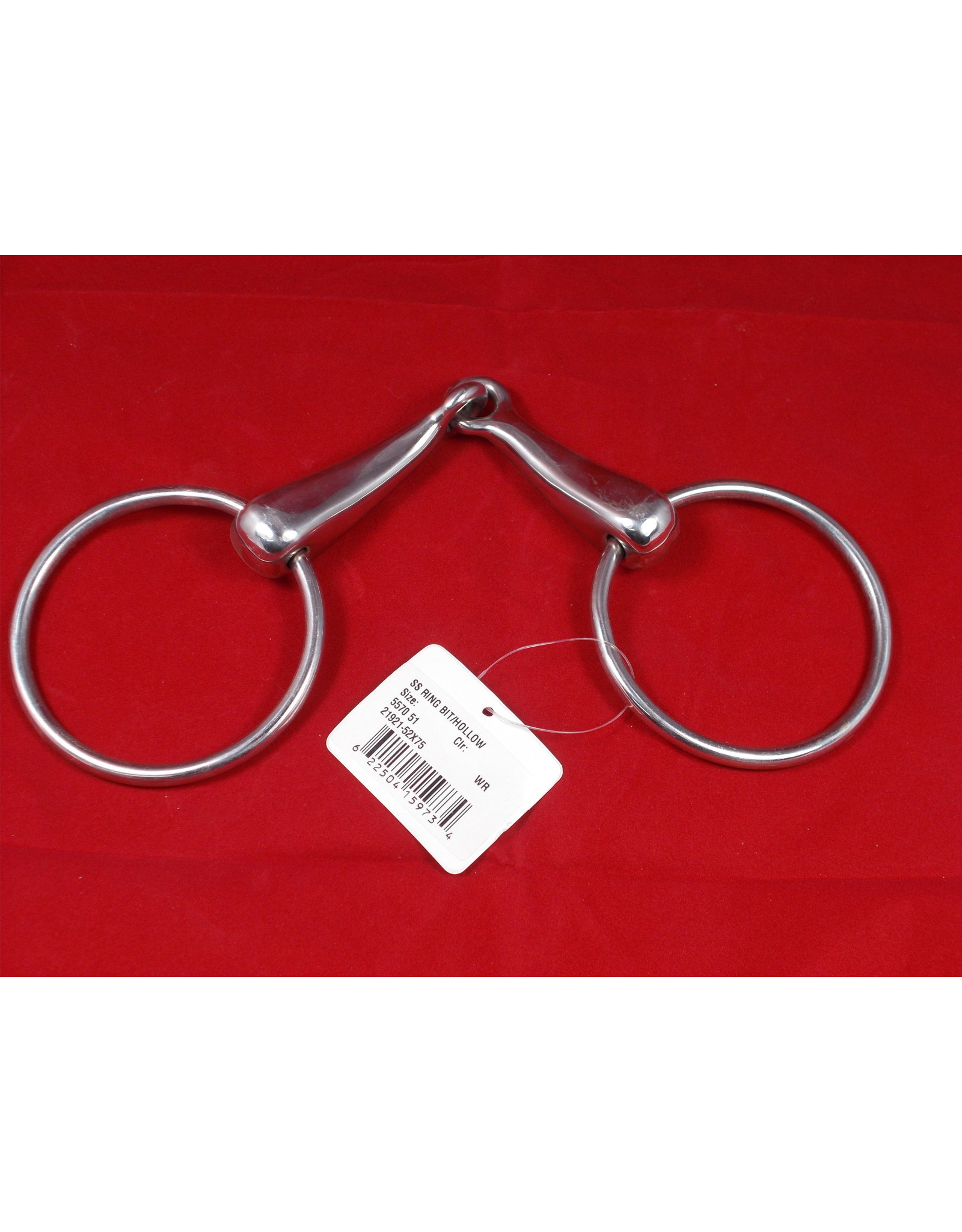 BIT* SS Loose Ring Snaffle - 5' Mouth with 3' Rings
