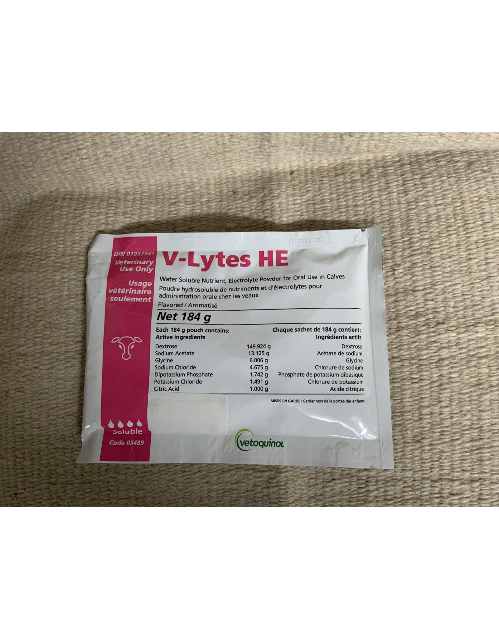V-Lytes Sol. Powder HE 184 gm - 024-016 DIN:01957341