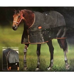 SHEET*A - BIG D MAGNUM - Euro Fit Sheet 1200D - Black/Red Trim - 68 ** Remain dry for days of rain or snow, the Magnum is a bit more waterproof then the Espree. Magnum can be ordered in a 300g fill for an unbelievable winter blanket w. silky inside.