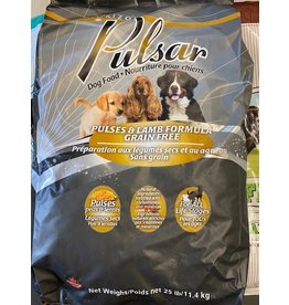 HORIZON PULSAR* Dog Food 20bpy Grain Free -  Lamb -25 lb  ( Green  Bag) All Life Stages 11.4kg 25/lb  - 49170  (C-CAN)