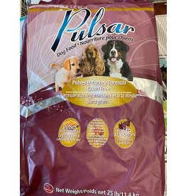 HORIZON PULSAR* Dog Food 40bpy Grain Free -Turkey - 25lb (Pink Bag) All Life Stages 11.4kg 25/lb *AAAA**4pp  4900180  (C-CAN)