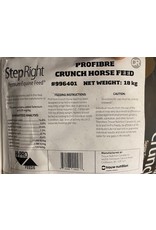Step Right STEP RIGHT -  CR PROFIBRE CRUNCH -  Sugar Sensitive Horses- 18kg (20)  - NCS < 10%, CP 14%, Fat, 5.0%, Fiber 25.0% - 13717675