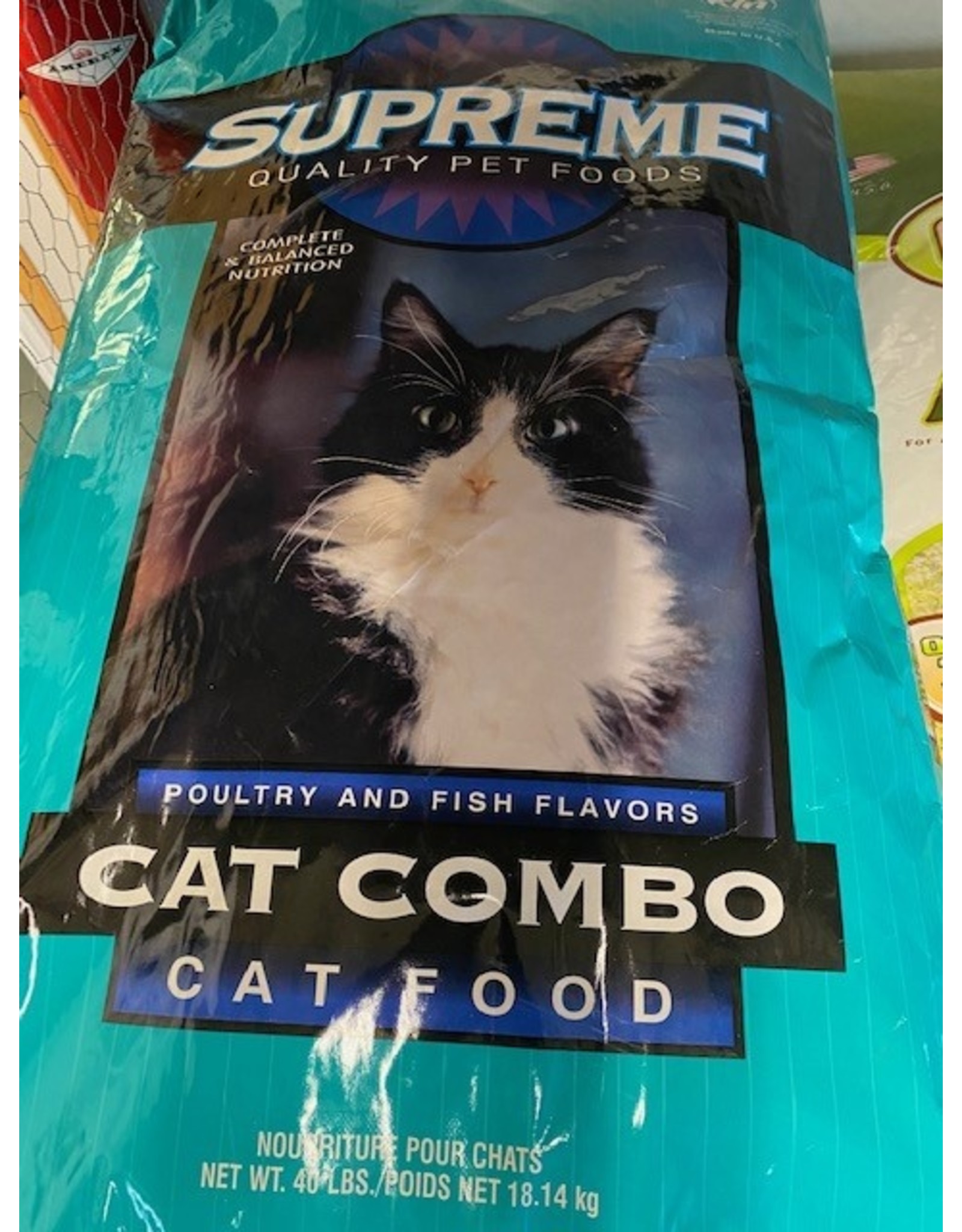 Cat Food Tuffy's Supreme 40 lb (18 kg) Cat combo 195054 Medicine Hat