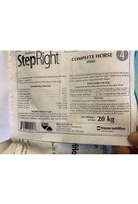 Step Right STEP RIGHT - STEP  4 - COMPLETE PELLET (20)  - NSC 21.5 - CP 12%, Fat 2.5%, Fiber 14%