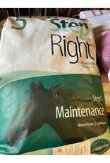 Step Right STEP RIGHT - STEP 5 - MAINTENANCE EXTRUDED (30) - Mature Horses - 18 kg - 13596445 - 997411 - NSC 21.5% - CP 10%, Fat 4%, Fiber 10.0%