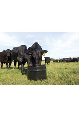Crystalyx VP 30% - Steel 250lbs  late season pastures, crop residuce, and moderate to low quality harvested forages. Protein 30.0% Fat 4.0% Fiber 3.0% Calcium 2.0% Phosphorus 2.0% Magn. 1.0% Potassium  2.0%