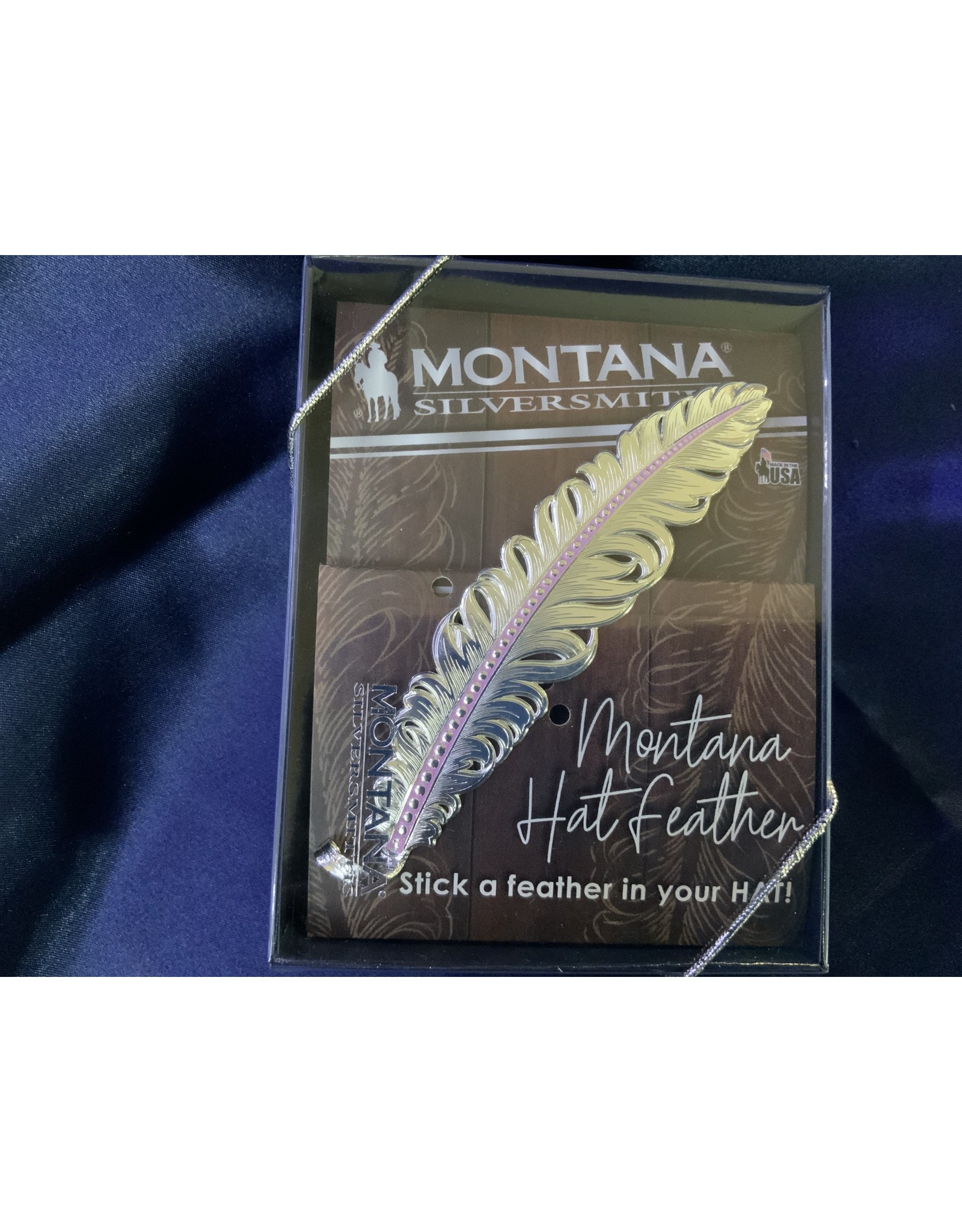 Montana Silversmith MT Hat Feather - Montana Silversmiths