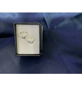 Montana Silversmith Earring - Framed in Love Open Heart ER4465 - Montana Silversmiths