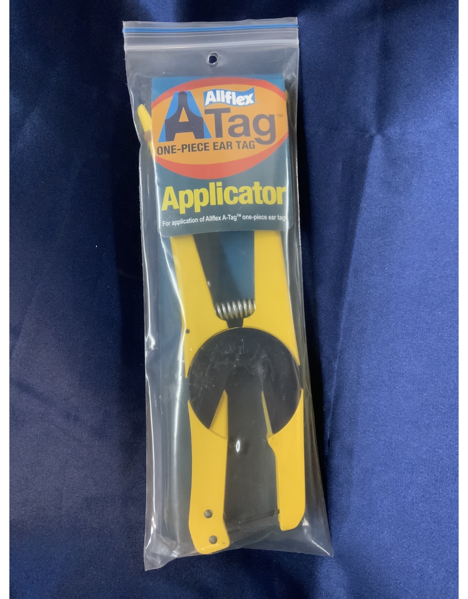 AF A-Tag One-Piece Ear Tag Applicator Yellow - #044-080
