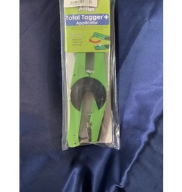 Allflex Total Tagger + Applicator Universal Green Flip Pin 2pc 044-002
