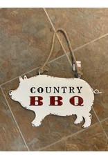 Sign- Pig, Country BBQ 8T1536