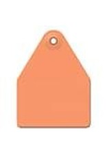 Allflex TAG* Allflex Maxi 2 pc Blank 25s - Orange - GXF/GSM-0 - GXOR00