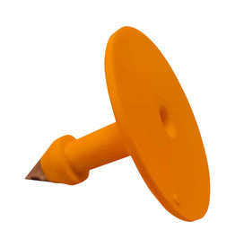 Allflex TAG* Allflex BUTTONS Sml Male 25s - Orange GSMOR00   (Back ordered April 14 2022)