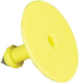 Allflex TAG* Allflex BUTTONS - Yellow -  Sml Male 25s GSMYE00