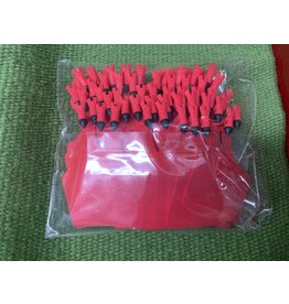 Allflex TAG* Allflex - A Tag V2 - FEEDLOT TAG - RED - ATAGFRE 50pcs