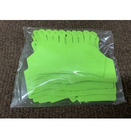 Allflex TAG* Allflex - A Tag V2 - FEEDLOT TAG - NEON GREEN - ATAGFNG 50 pcs