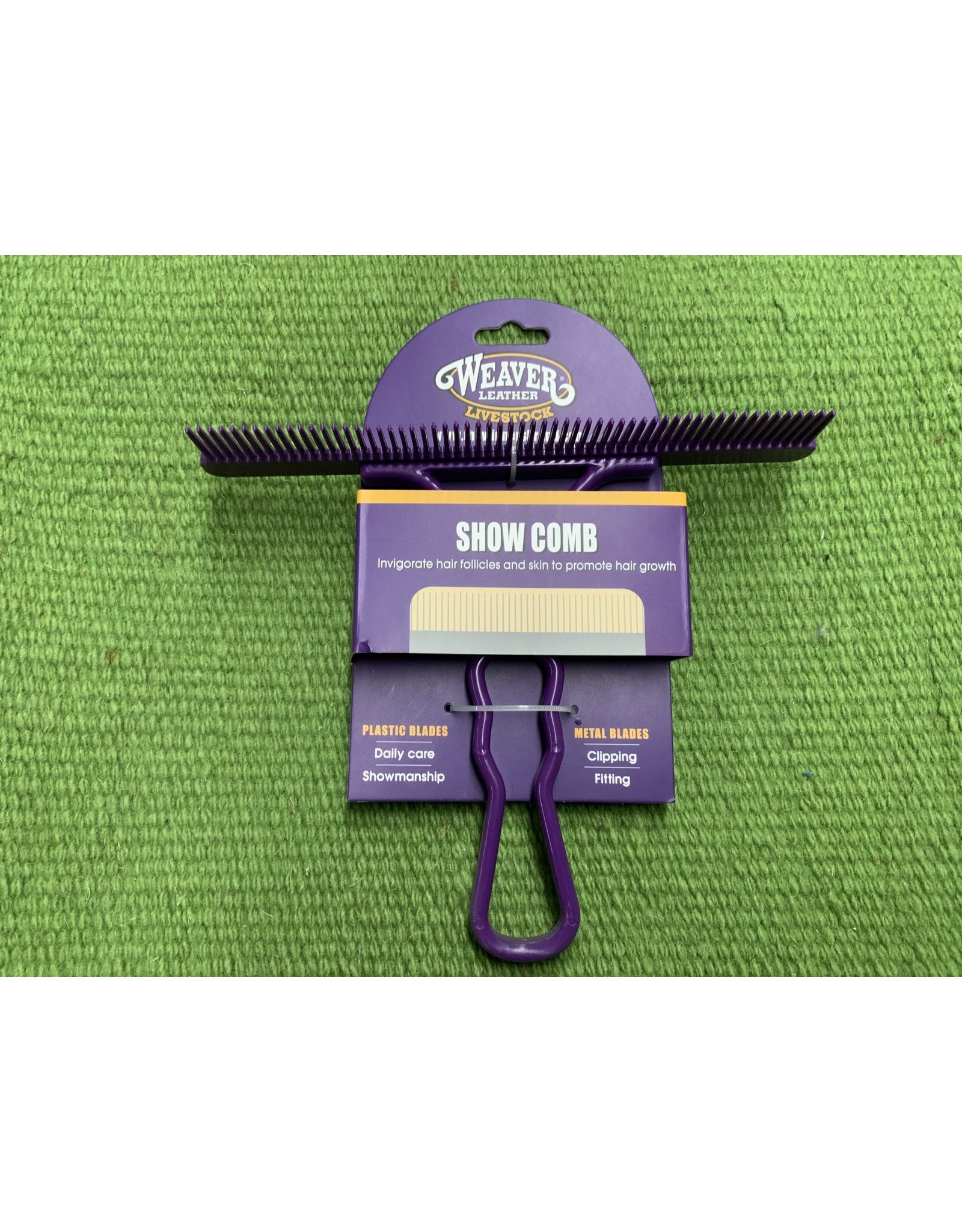 Weaver Show Comb - PURPLE - 69-6068-PU **DISCONTINUED**