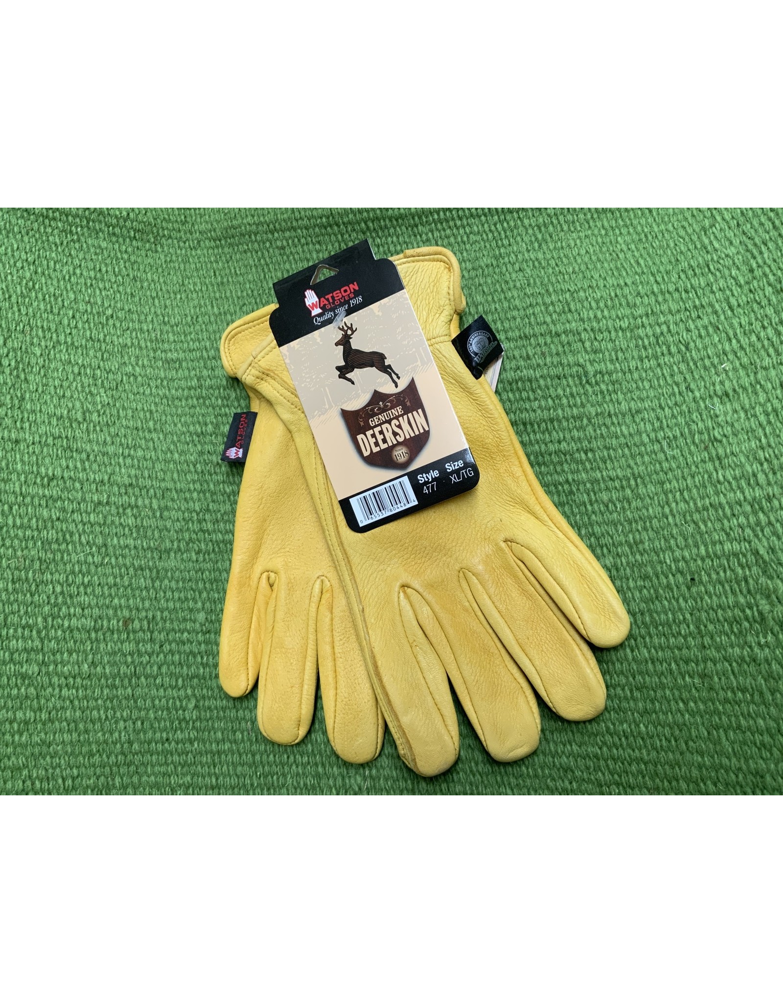 Watson Gloves Gloves*Genuine  Deerskin - XL 477