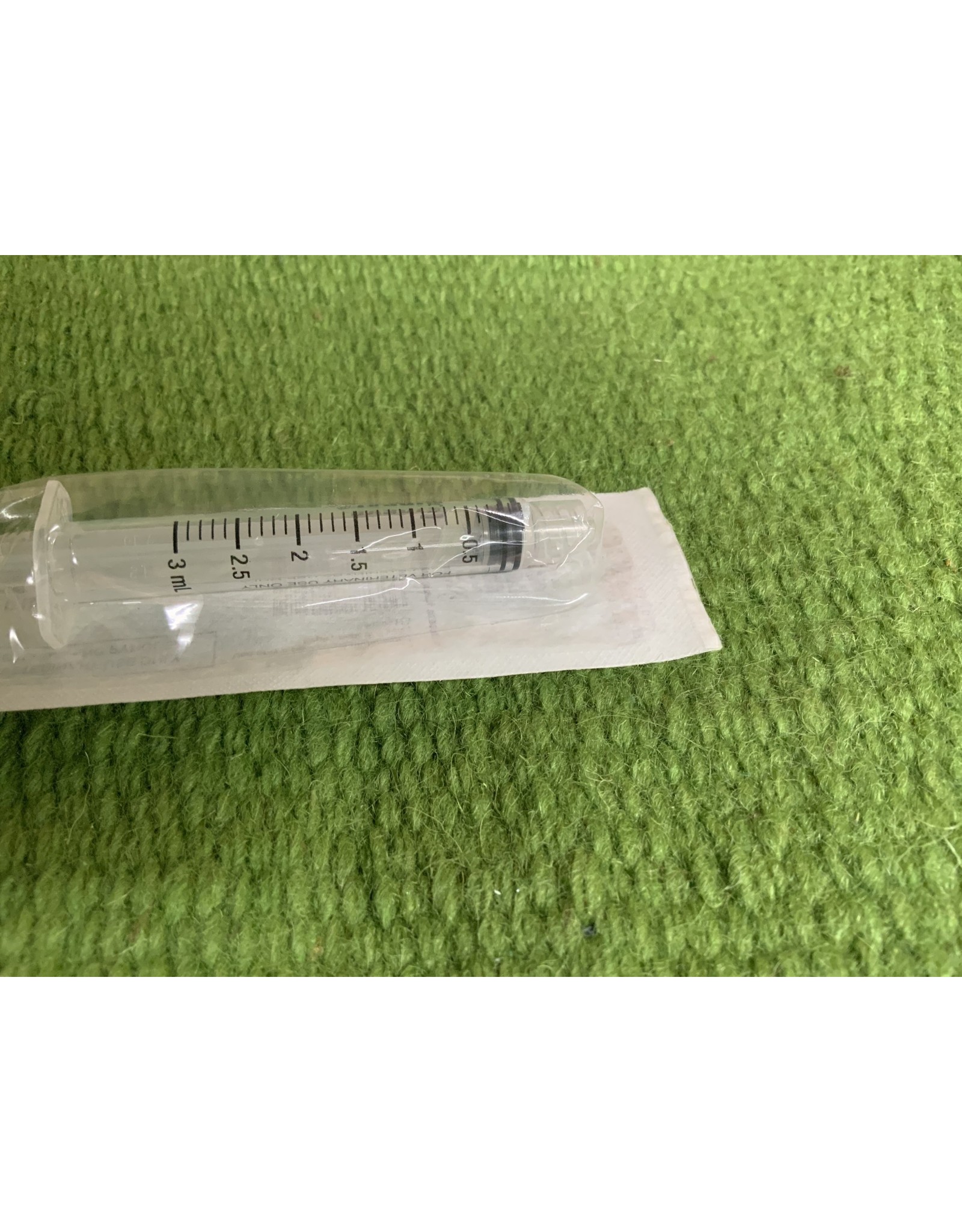 Ideal Syringe* 3 cc Luer Lock Disp Syringe 034-071 100 pc Full Box