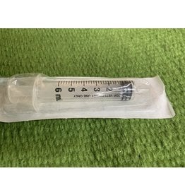 Ideal Syringe* 6 cc Slip Syringe Ideal Disposable 034-075 100pc Full Box