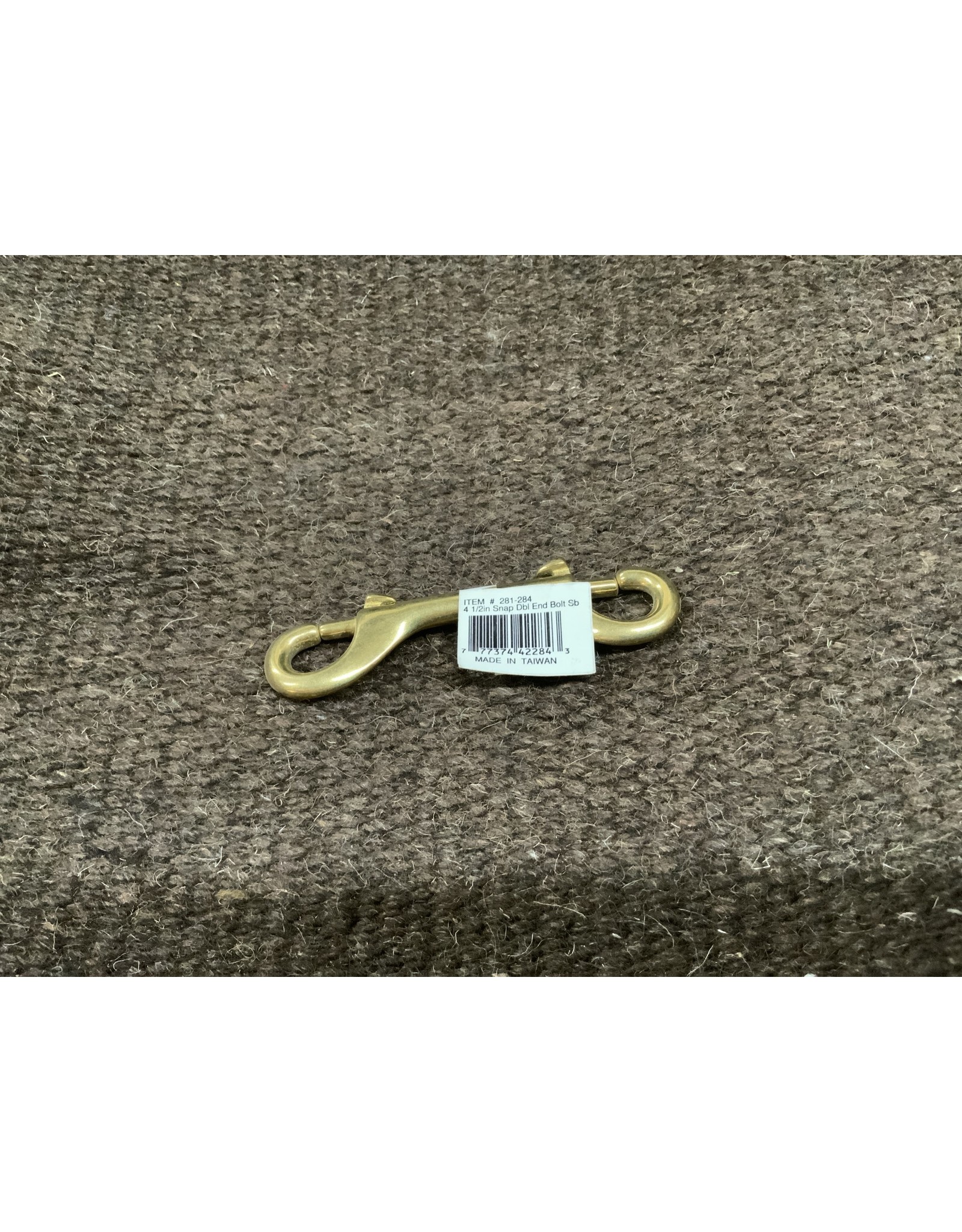 SNAP* Snap Bolt Dbl End 4.5 in Brass - 281-284
