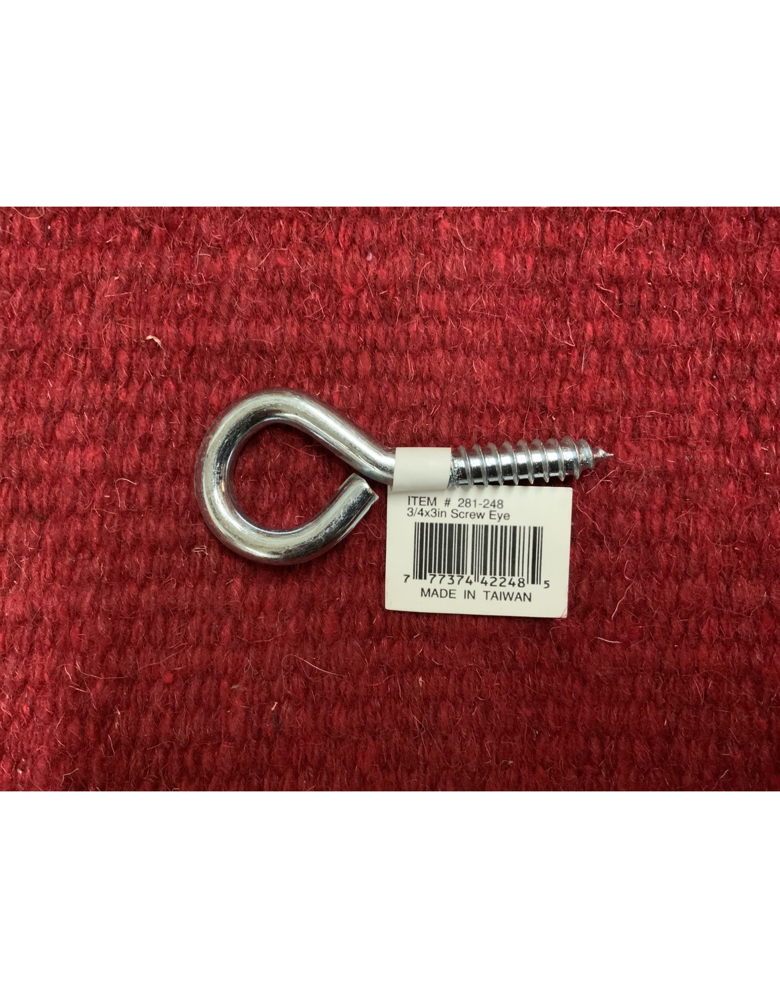 SNAP* Screw Eye 3/4x3in