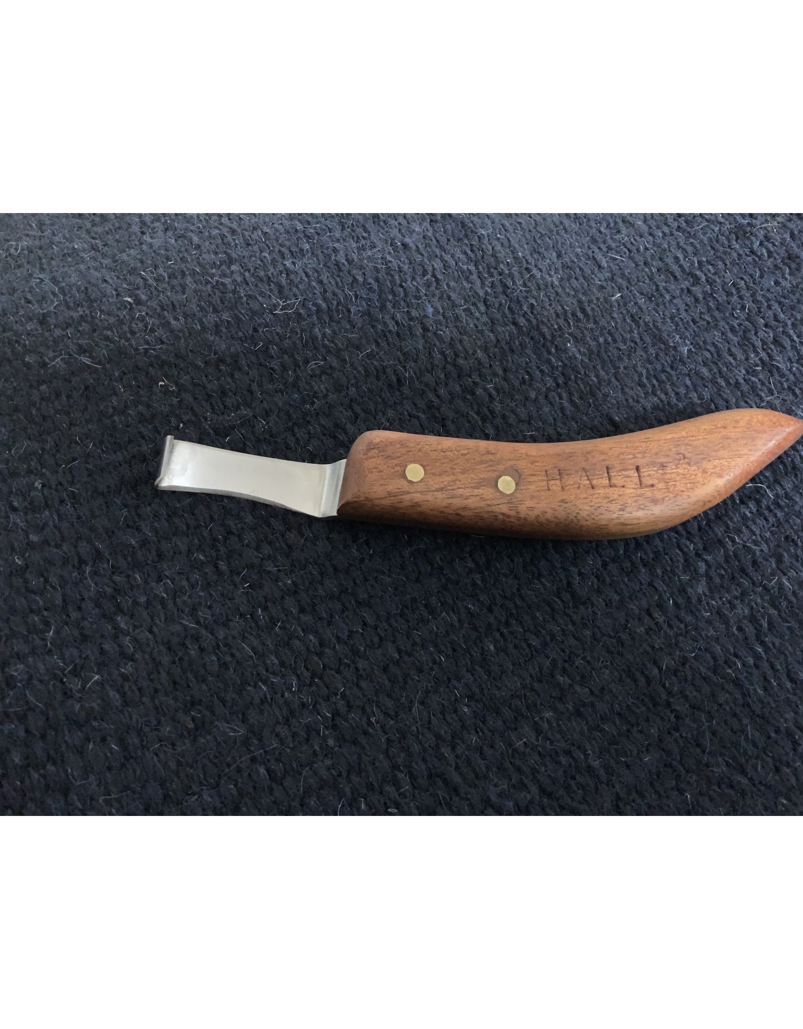 Hoof Knife Hall - Easy Grip RH Drop Blade A2