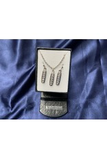 Montana Silversmith Necklace and earring set- A bit of shimmer CZ JS4594CZ