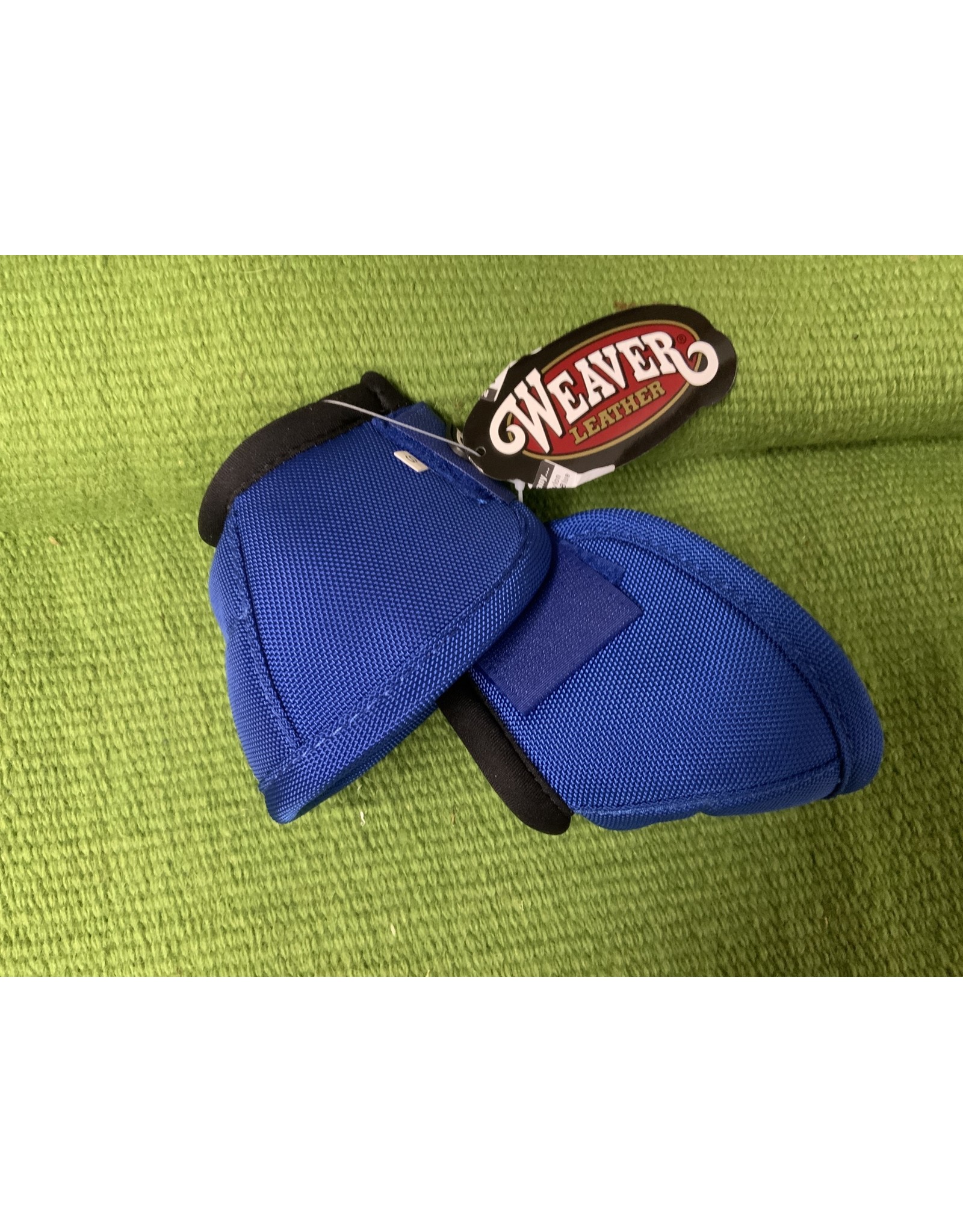 Weaver Ballistic No-Turn  Bell Boots - Small - Blue - 35-4275-S2