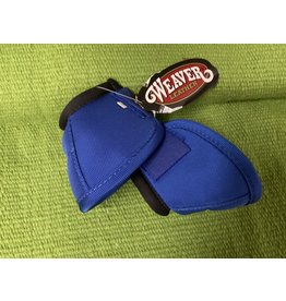 Weaver Ballistic No-Turn  Bell Boots - Small - Blue - 35-4275-S2