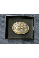 Belt Buckle - Kids - Mutton Bustin 915550 (Gold and Silver)