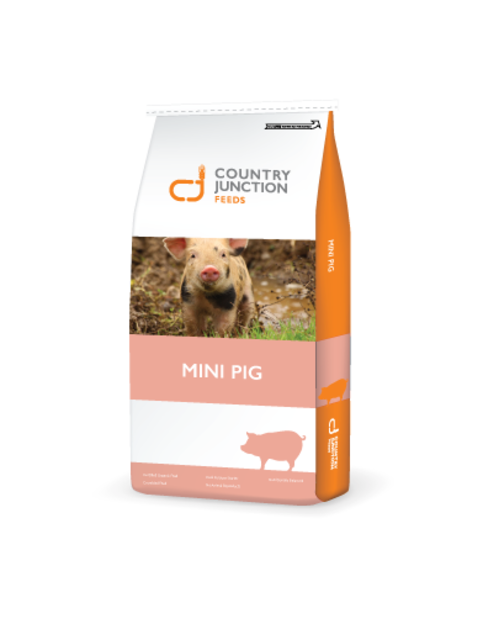 PIG - Adult Mini Pig  - Pellet - 20Kg M800900B  (C-CAN) - Country Junction 13% CP, 3.5% Fat, 12.5% Fiber