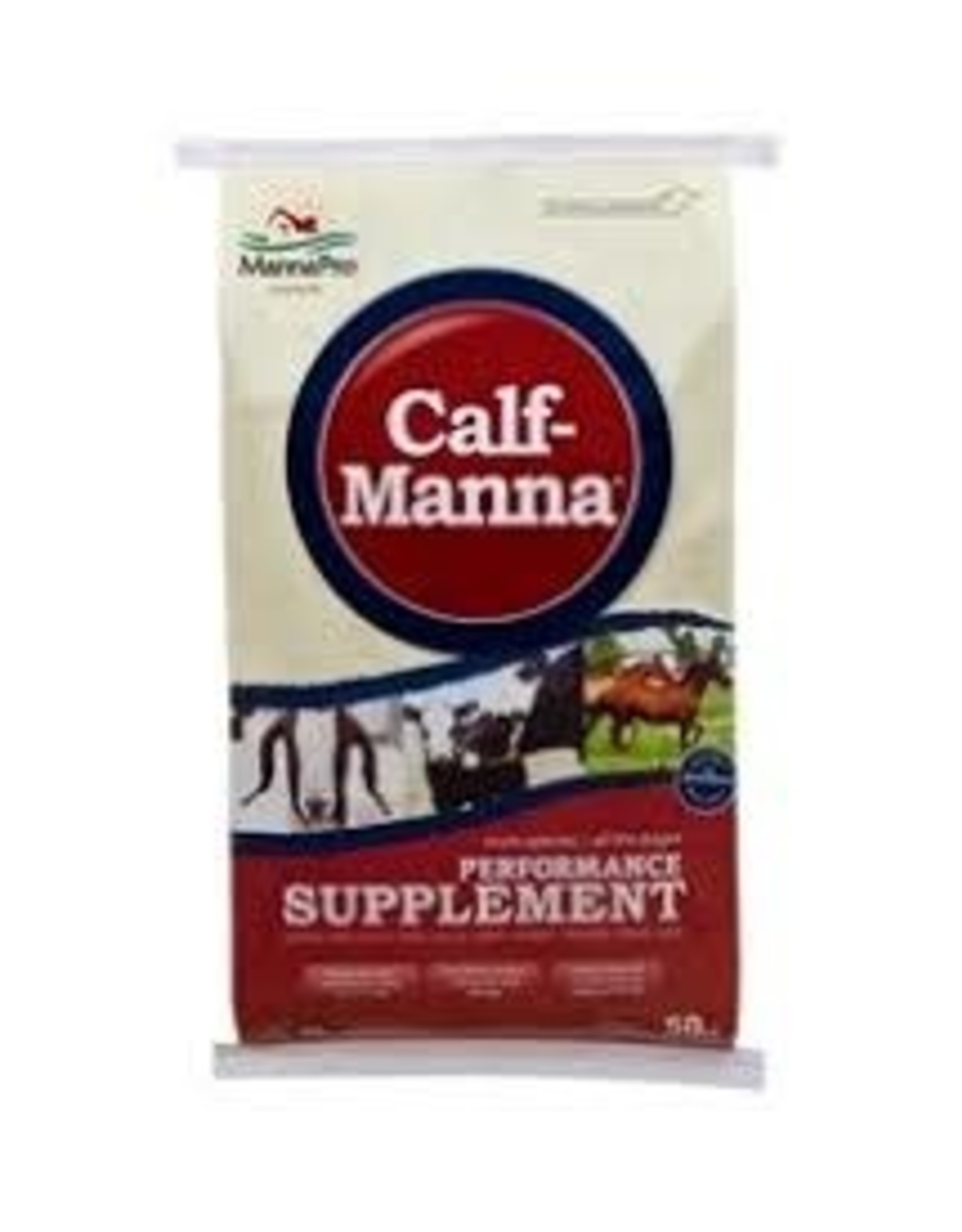 Manna Pro Manna Pro - Calf Manna 20 kg M1000  - NSC 0% - CP25%, Fat 3.0%, Fiber 3.0%  - Energy dense, high carbohydrate supplement - multiple species (C-CAN)