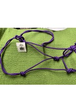 HALT* Mustang Twisted Rope Halter - Purple NO LEAD  - 292811-22