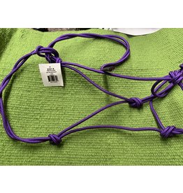 Mustang Twisted Rope Halter - Purple - 292811-22