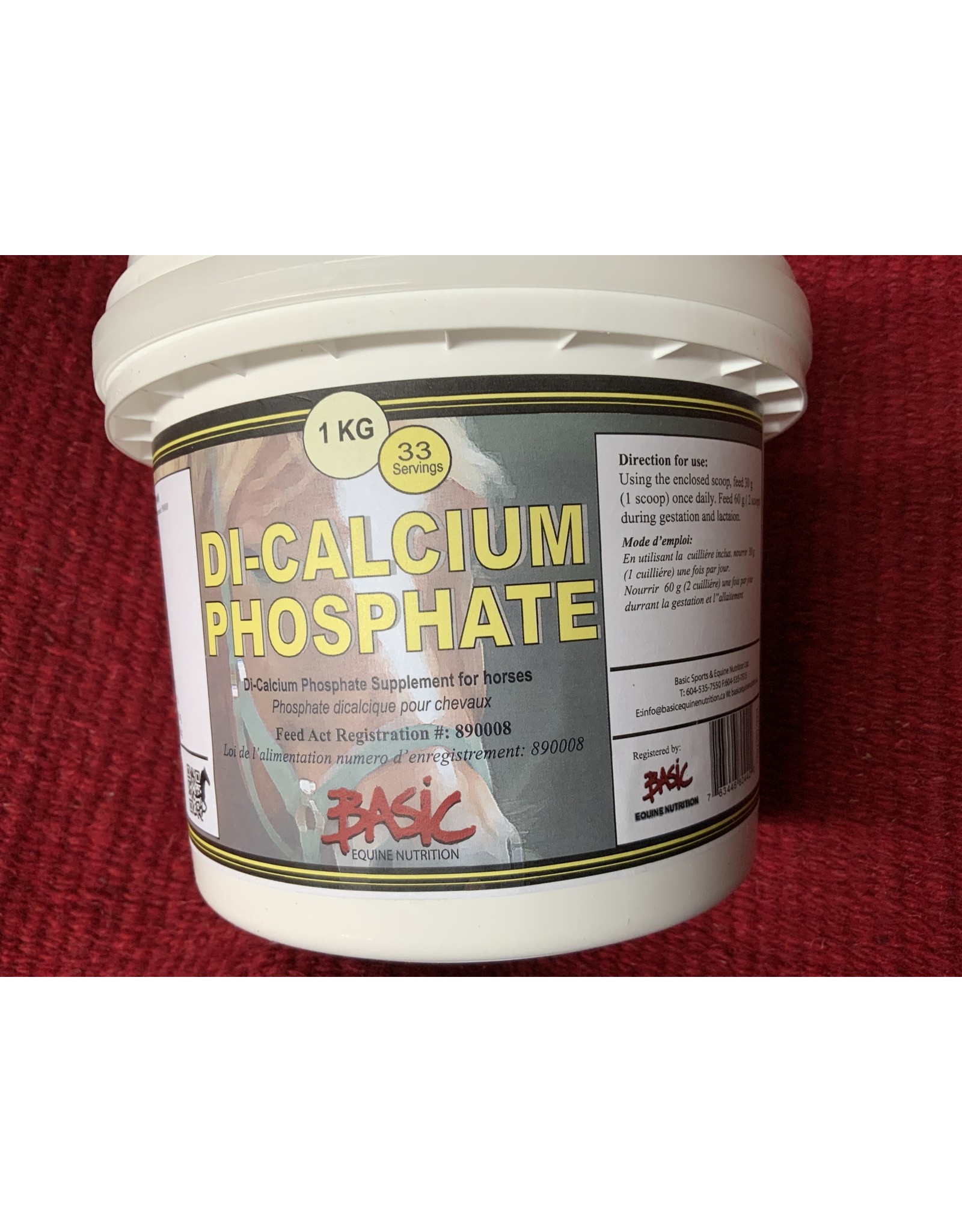 Calcium and phosphorus store supplement for dogs